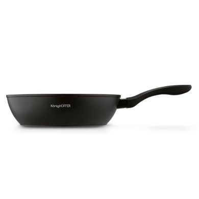 Könighoffer, Corvos, zestaw 3 patelni głębokich, indukcja, 20 cm, 24 cm, 28 cm