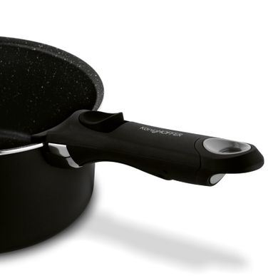 Könighoffer, Spinel Black, komplet garnków, 5 elementów
