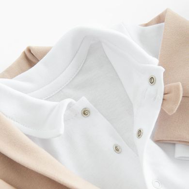 Komplet chłopięcy, Marynarka, Body z długim rękawem, Czapka, Buciki niechodki, Spodnie dresowe, mix, Nicol