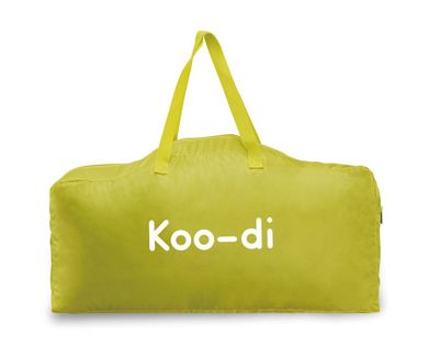 Koo-di, łóżeczko turystyczne Pop Up Bubble Cot, limonkowe