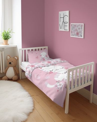 Kotek, 2-częściowy komplet pościeli, 100-135 cm