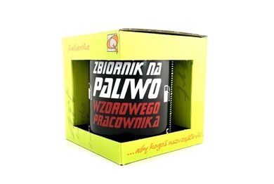 Kukartka, kubek, Zbiornik na paliwo wzorowego pracownika, 330 ml
