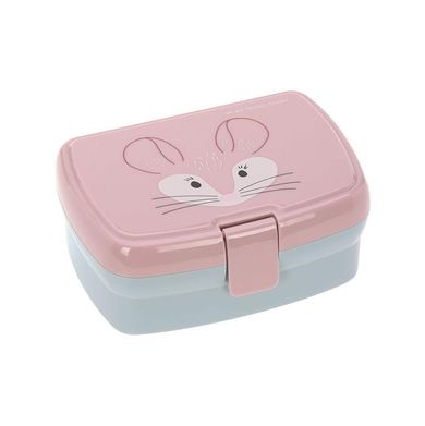 Lassig, About Friends, Szynszyla, zestaw na lunch: lunchbox + tritanowa butelka, 460 ml