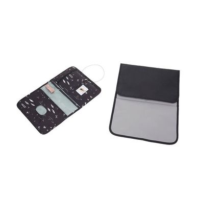 Lassig, Casual Label, etui-organizer na akcesoria do przewijania, feathers black
