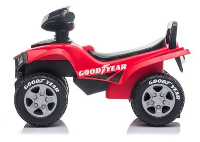 Lean Cars, quad, pojazd na akumulator, 551-G, czerwony