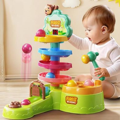 Lean Toys, interaktywna zjeżdżalnia dla piłek