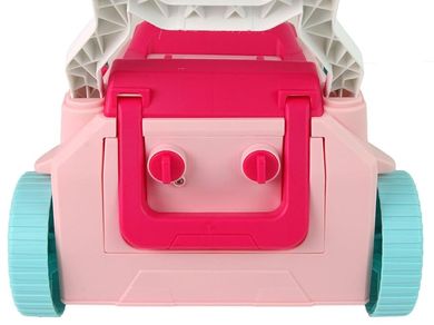 Lean Toys, kosiarka na bańki mydlane, różowa