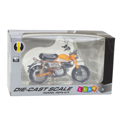 Lean Toys, motocykl retro, pojazd interaktywny, 1:12
