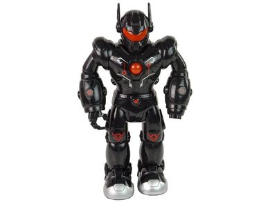 Lean Toys, robot interaktywny, czarny