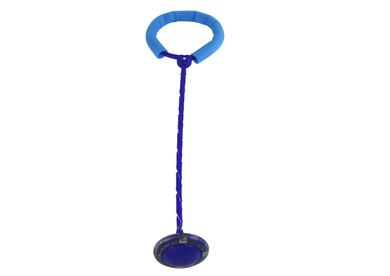 Lean Toys, Skipper, hula hop na nogę, świecące, niebieska