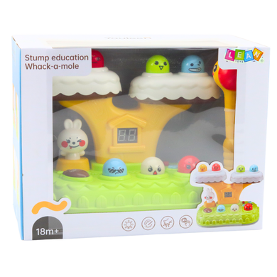 Lean Toys, Whack a Mole, zbijak, gra zręcznościowa, 20 melodii