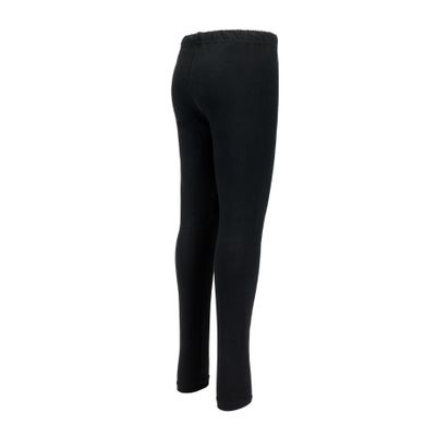 Legginsy dziewczęce, ocieplane, czarne, kot, Tup Tup