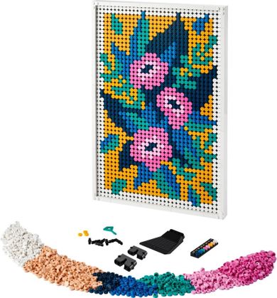 LEGO ART, Sztuka kwiatowa, 31207