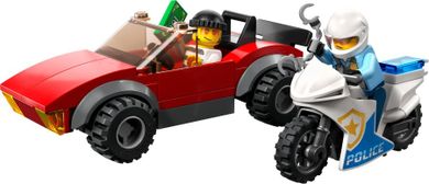 LEGO City, Motocykl policyjny - pościg za samochodem, 60392