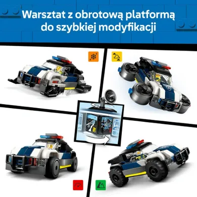 LEGO City, Policyjny warsztat tuningowy, 60457