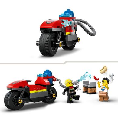 LEGO City, Strażacki motocykl ratunkowy, 60410