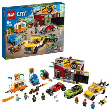 LEGO City, Warsztat tuningowy, 60258
