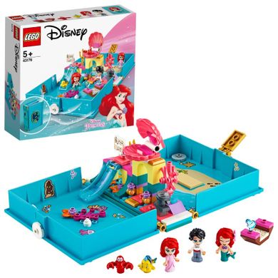LEGO Disney Princess, Książka z przygodami Arielki, 43176