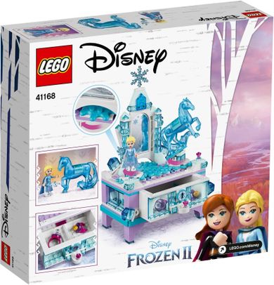 LEGO Disney Princess, Szkatułka na biżuterię Elsy, 41168
