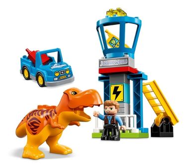 LEGO DUPLO, Jurassic World, Wieża tyranozaura, 10880