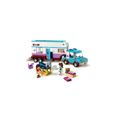 LEGO Friends, Przyczepa lecznicza dla koni, 41125