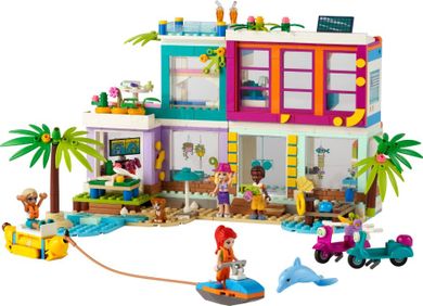 LEGO Friends, Wakacyjny domek na plaży, 41709