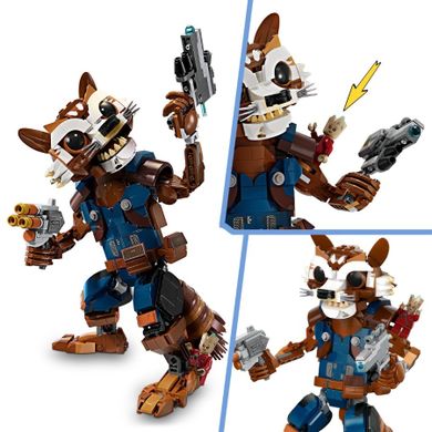 LEGO Marvel, Rocket i Mały Groot, 76282