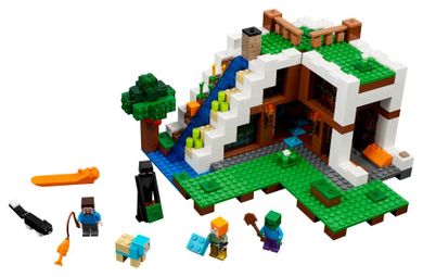 LEGO Minecraft, Baza pod wodospadem, 21134