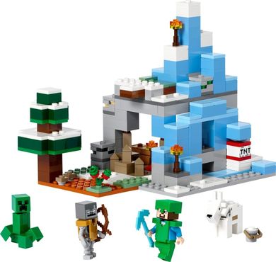 LEGO Minecraft, Ośnieżone szczyty, 21243