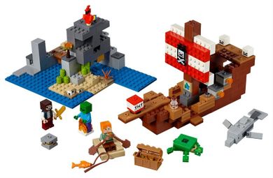 LEGO Minecraft, Przygoda na statku pirackim, 21152
