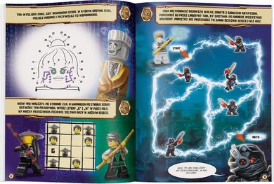 LEGO NINJAGO. Złoty Ninja. Zadania. Opowiadanie. Komiksy