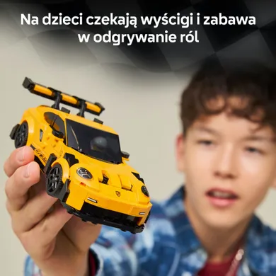 LEGO Speed Champions, Supersamochód Porsche 911 GT3 RS, 77239