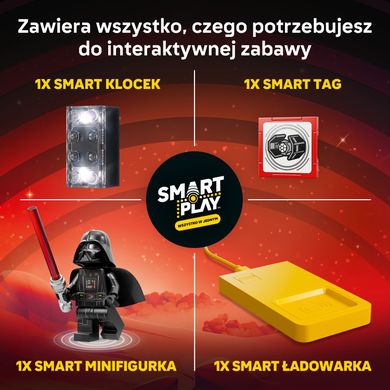 LEGO Star Wars, SMART Play: Myśliwiec TIE Dartha Vadera, 75421