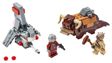 LEGO Star Wars, T-16 Skyhopper kontra mikromyśliwce Bantha, 75265
