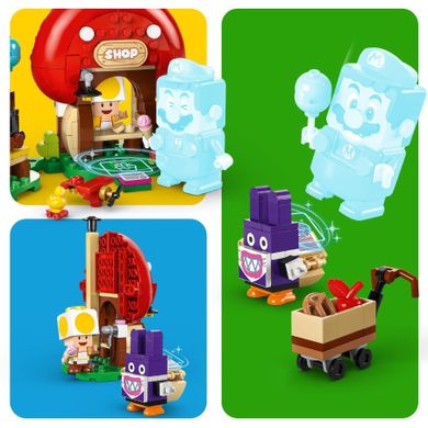 LEGO Super Mario, Nabbit w sklepie Toada - zestaw rozszerzający, 71429