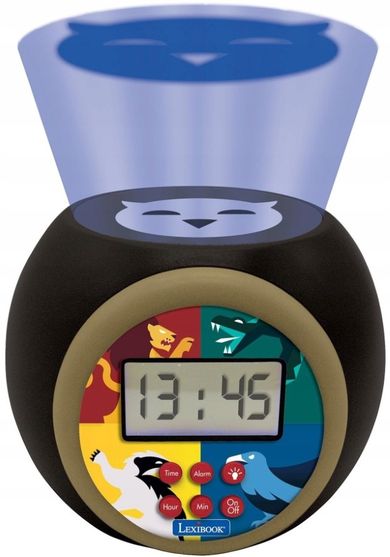 Lexibook, Harry Potter, budzik cyfrowy z projektorem i timerem