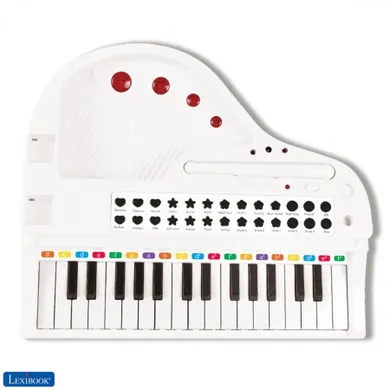 Lexibook, mini pianino elektroniczne z mikrofonem
