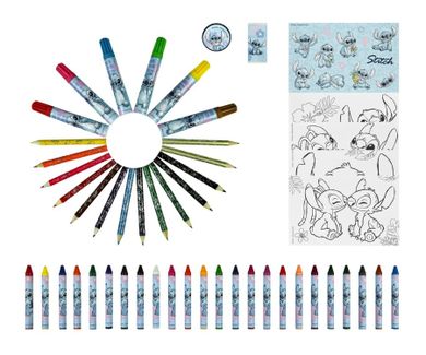 Lilo i Stitch, zestaw artystyczny w walizce, 51 elementów