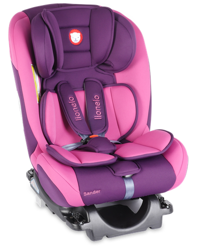 Lionelo, Sander, fotelik samochodowy, 0-36 kg, fioletowy