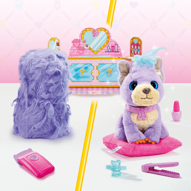 Little Live Pets, Cutie Cuts, Piesek, maskotka interaktywna, fioletowy