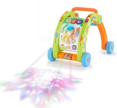 Little Tikes, chodzik i stół aktywności 3w1, zielony