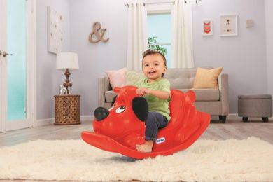 Little Tikes, Piesek Rockin' Puppy, bujak, czerwony
