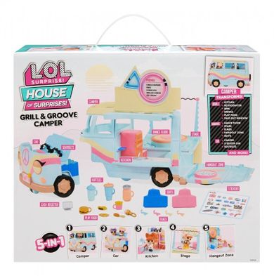 L.O.L. Surprise, Grill and Groove, kamper dla lalek