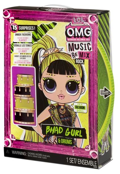 L.O.L. Surprise, O.M.G. Remix Rock, Bhad Gurl i perkusja, laleczka z instrumentem