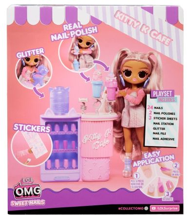 L.O.L. Surprise, O.M.G. Sweet Nails, Kitty K Café, lalka modowa