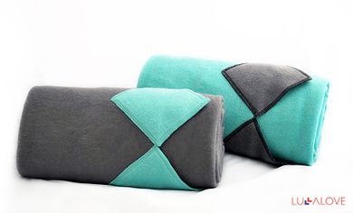 LullaLove, Ciepły kocyk bambusowy, Szary, 82-100 cm