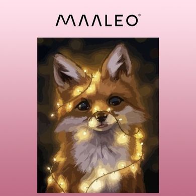 Maaleo, malowanie po numerach, lisek, 40-50 cm