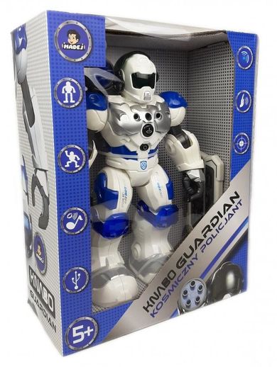 Madej, Robot Knabo Guardian, Kosmiczny Policjant, zabawka interaktywna