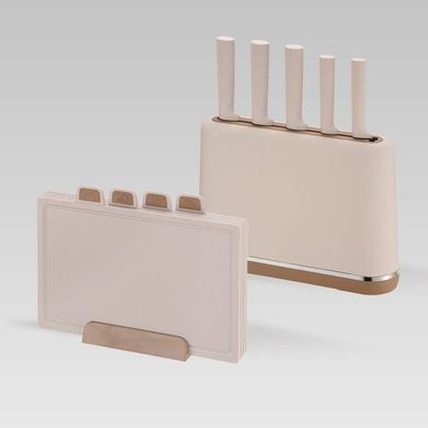 Maestro, zestaw noży i desek, MR-1412-Beige