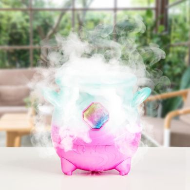 Magic Mixies, Magiczny Kociołek z maskotką, zabawka interaktywna, tęczowy
